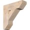 Ekena Millwork Traditional Slat Smooth Bracket, Douglas Fir, 5 1/2"W x 20"D x 20"H BKT06X20X20TRA06SDF - alternate 1